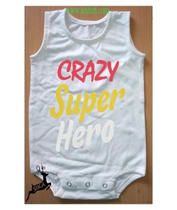 New Born short sleeve Baby boys Clothing custom Baby girls clothes White sublimation printing blank Baby romper onesie Christmas - Product Image 2