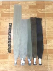 Extensiones de Cabello Vietnamitas - Cabello Remy Rubio con Doble Trama y Rizo Francés 100% Virgen de 8 a 40 Pulgadas de Largo - Product Image 6