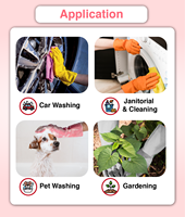 Gants de sécurité Eldiven doux et confortables en caoutchouc naturel orange, doublés de coton, antidérapants, imperméables, élastiques, pour la maison