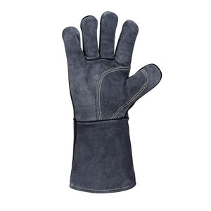 2025 Customised Double-Layer Thick Cowhide Labor Protection <b>Gloves</b> Wear-Resistant <b>Welding</b> <b>Gloves</b> for Hand and Arm Protection - Product Image 2