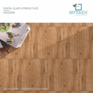 Tuerca resistente al ácido-Baldosas marrones de 600x600mm Estilo de diseño moderno para pared interior para baños de centros comerciales Precio al por mayor - Product Image 6