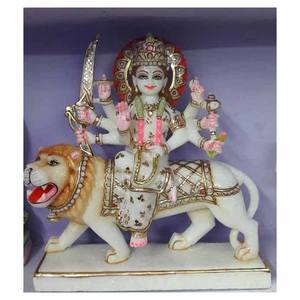 Statue en marbre coloré, Statue de dames - Product Image 1