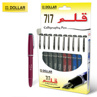 Pluma Estilográfica Económica de Caligrafía con Diseño de Dólar, Pulida, de Plástico de la Mejor Calidad, con Logotipo Personalizado, Regalo para Acción de Gracias, Cumpleaños, Varios Colores