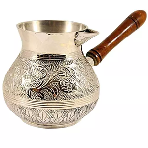 High Quality Coffee Warmer for Kitchen Restaurant Tabletop Coffee Server Gold & Silver Color Modern design Metal Tea Kettle - Product Image 6