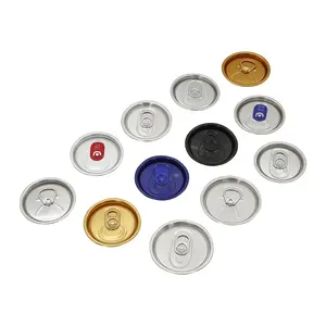 Latas de aluminio impresas para bebidas, botes vacíos de aluminio con logotipo personalizado, 250ml, 330ml, 500ml, 200ml, 30 años de fábrica