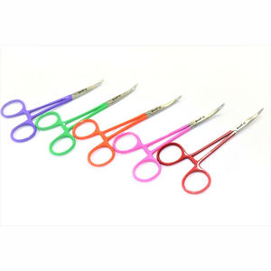 คีมหนีบล็อคด้วยมือแบบโค้ง5นิ้วของ Hemostat สแตนเลสเกรดพรีเมี่ยมผ่านการรับรองมาตรฐาน CE ISO จากเยอรมันแบบใช้แล้วทิ้ง - Product Image 1