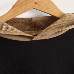 Sweat à capuche unisexe de haute qualité pour homme 2025, avec logo personnalisé, manches longues, en polaire écologique, ensemble de vêtements d'automne, OEM, grandes tailles - Product Image 4