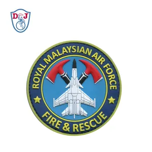 3D PVC Distintivo di Gomma Emblema logo Personalizzato di patch