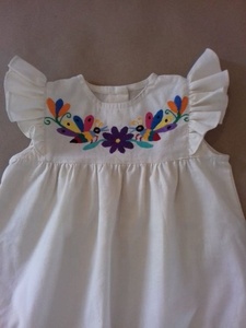 Vestido elegante y elegante para bebé y niña, con bonito bordado, personalizable en cualquier tamaño y color = 2021 - Product Image 2