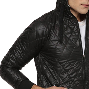 แจ็กเก็ตขนเป็ดสำหรับผู้ชายเสื้อแจ็คเก็ตขนเป็ดแบบมีฮู้ดมีกระเป๋า3D แฟชั่นปี2020 - Product Image 4