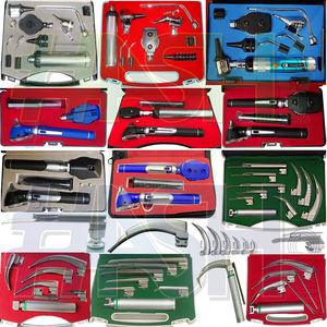 Lame de laryngoscope à LED à fibre optique Flexitip <span class=keywords><strong>Mccoy</strong></span> #1 à 5 manche moyen/Laryngoscope à fibre optique <span class=keywords><strong>Mccoy</strong></span> avec 5 lames flexibles - Product Image 6