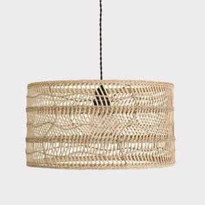 Fait à la main nouvelle tendance déco Art maison intérieur hôtel fait bambou suspension lampe osier rotin accrocher lumière jardin bureau Art décoratif - Product Image 1