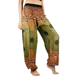 Pantalones bombachos para mujer, ropa de la princesa Mandala, color oliva, PP0004, 020030 03, listo para enviar - Product Image 3