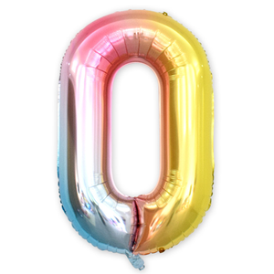 <span class=keywords><strong>Palloncini</strong></span> in Foil da 40, 16 e 32 Pollici per Decorazioni <span class=keywords><strong>di</strong></span> Compleanno, Numeri da 0 a 9, <span class=keywords><strong>Palloncini</strong></span> <span class=keywords><strong>Arcobaleno</strong></span> - Product Image 3