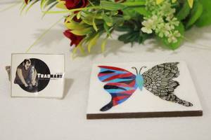 Dessous de verre à bière imprimés personnalisés pour table et tasse à thé pour protéger la surface de la table et des tapis à la maison Hôtel Restaurant et bars Rotin tissé - Product Image 3