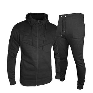 Survêtements de sport internationaux pour hommes en polyester/coton, avec broderie de logo frontal de 12 cm, fermeture éclair, pour l'automne - Product Image 6