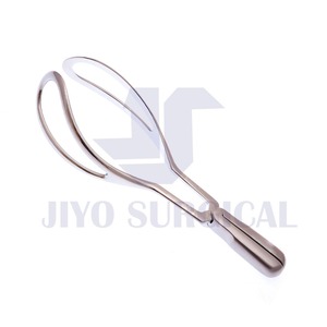 Forceps Obstétricaux Réutilisables en Acier Inoxydable Certifiés CE Allemagne 28 cm, Pince pour Procédures Gynécologiques, Source d'Alimentation Manuelle - Product Image 3