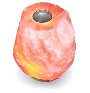 Lampe de sel aromatique artisanale écologique de forme naturelle de l'Himalaya, améliore le cycle du sommeil, favorise la respiration, crée une atmosphère apaisante et aromatique - Product Image 4