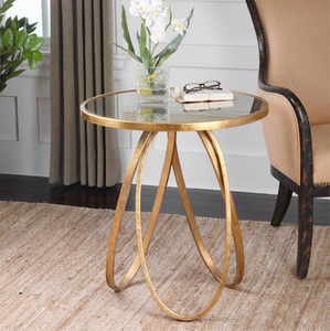 Nordic Modern GOLD ด้านข้างแก้วกาแฟตารางโรงแรมเฟอร์นิเจอร์ mesas de <span class=keywords><strong>Centro</strong></span> - Product Image 4