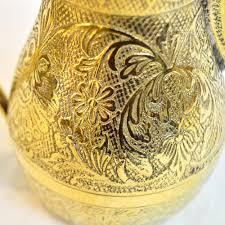 Traditional Appearance Kitchen Accessory Brass Coffee pot dallah for home and restaurants - Product Image 3