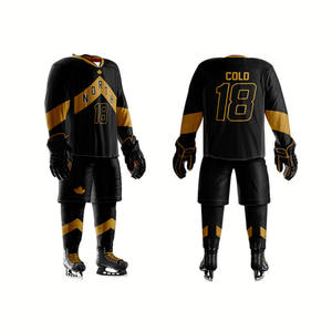Uniforme de Hockey sobre Hielo de Diseño Único de la Marca VENTURA, Uniforme de Equipo Universitario Personalizado, Talla Grande, Secado Rápido, Transpirable, OEM - Product Image 6