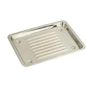 CE Approved Professional Dental Instrument SCALER TRAY Dish Dentistry Lab TOOL CE 8" (21cm) 4.7"(12cm) 0.6"(1.5cm)