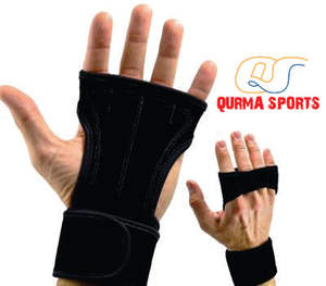 Guantes de gimnasio de medio dedo superventas, nuevo diseño, almohadilla de gancho de levantamiento de pesas de energía para deportes para hombres y mujeres para servicio OEM de Amazon - Product Image 5