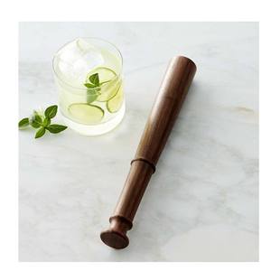 Pilon à cocktail marron de luxe fabriqué en bois sur mesure et design à des prix abordables - Product Image 1