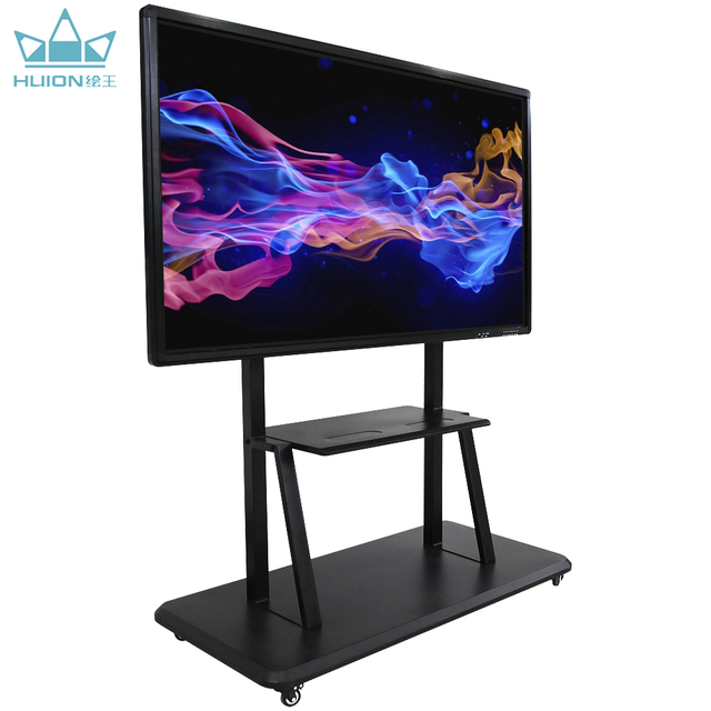 65" 75" 86" Lcd 3840*2160P 4K Teaching Meeting Interaction Digital Flat Panel Interactive Display Touch Screen