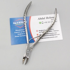 Pinza para cutículas de acero inoxidable de primera calidad, herramienta sostenible para el cuidado de las uñas para manicura y pedicura, uso de dedos - Product Image 3