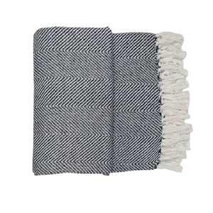 ผ้าห่มถ่วงน้ำหนักแบบพกพาสำหรับใช้ในโรงแรมงานปักผ้าฝ้าย100% ขนาดควีนไซส์ผ้านุ่มใช้ในบ้าน - Product Image 1