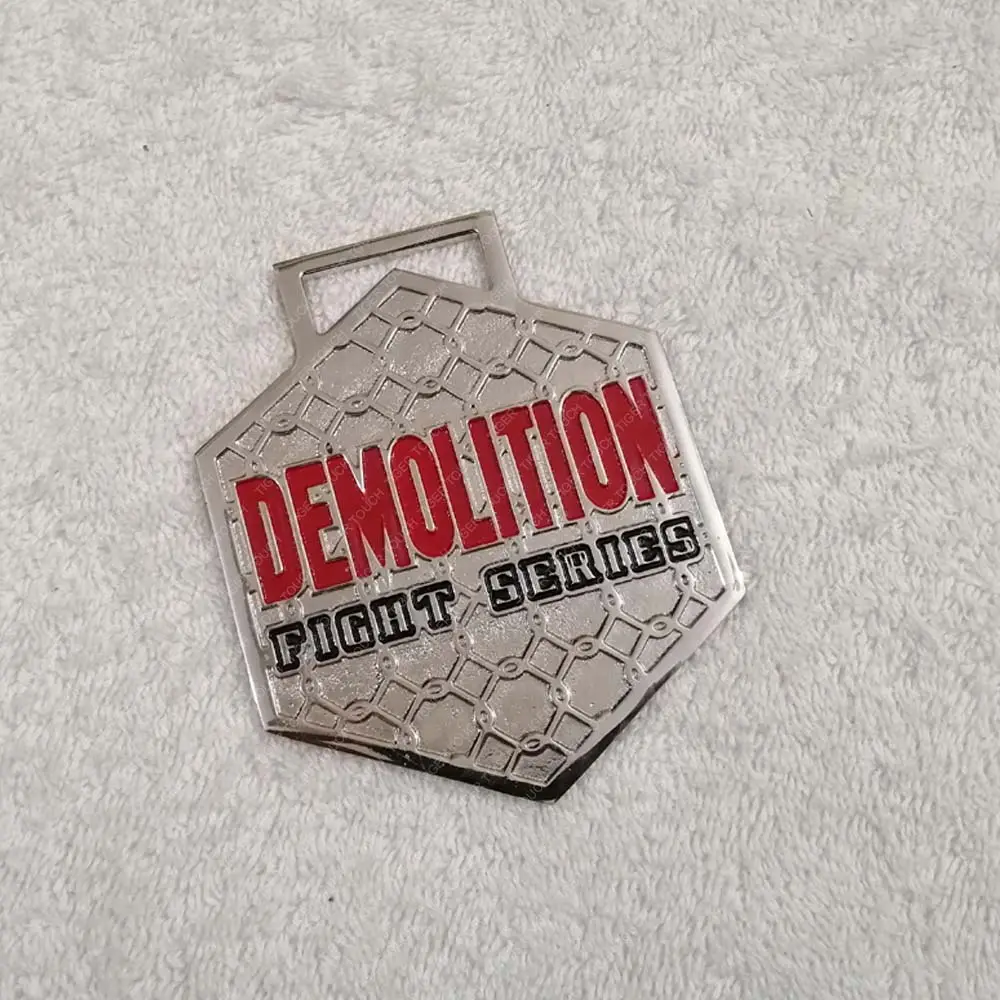Martial Fight Club Medaille Demolition Fight Series Gewinner Messing medaille Promotional