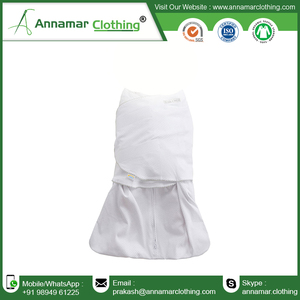 Couverture d'emmaillotage en mousseline de coton pour bébé nouveau-né couverture d'emmaillotage en mousseline de bambou certifiée gots enveloppe d'emmaillotage personnalisée pour bébé unisexe - Product Image 2