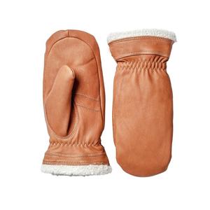 Brown-Color Snowboarding Snowfall-<b>Women</b> Outdoor Winter Waterproof New Style-Warm OEM Customized Leather <b>Mittens</b> Gloves - Product Image 1