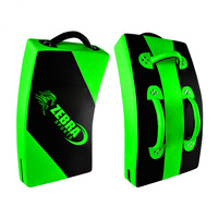 ZEBRA SPORTS KS-102 Escudo de Boxeo y Taekwondo, Almohadilla de Golpeo, Saco de Boxeo, para Entrenamiento de MMA y Artes Marciales, Cuero PU + PVC