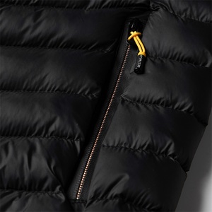 Men Navy Blue down bubble puffer jacket winter arrival <b>light</b> weight hooded full sleeve <b>By</b> <b>inspire</b> apparel - Product Image 4