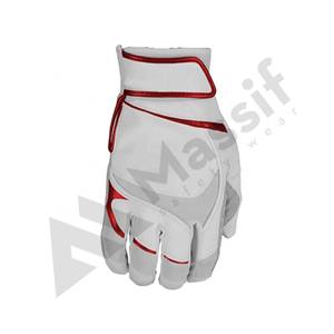 Gants de baseball en cuir personnalisés pour receveur gaucher avec logo personnalisé - Product Image 3