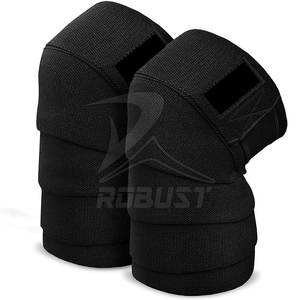 Bandages de compression du genou en néoprène unisexe de haute qualité Logo personnalisé Durable à bas prix Power Lifting Gym Fitness Fitness Sécurité - Product Image 6