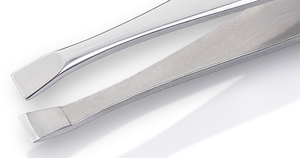 Meilleure vente T-06 acier inoxydable gris pince à épiler à sourcils manucure et pédicure outil pour application de beauté des ongles par Nghia Export - Product Image 6