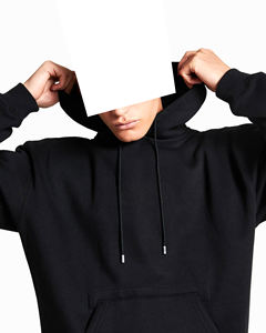 Hombres de alta calidad al por mayor personalizar entrenamiento pérdida ajuste Casual Wear Plain Color sólido hombres pulóver sudaderas con capucha - Product Image 5