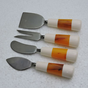 Kitchen Set Stainless Cheese <b>Knife</b> Poly Gift Resin Modern Design Wholesale Resin & Stein Less Steel Kitchen Cheese <b>Knives</b> Set - Product Image 5