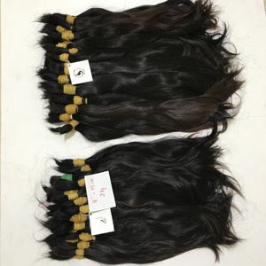 Tissage en lot à cuticules alignées de qualité supérieure 10a, cheveux humains crus 100% vierges non traités - Product Image 1