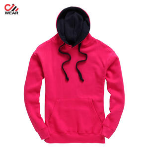 Wholesale Custom Men's Pullover Custom Tone Color Drawstring Hoodies - Product Image 2