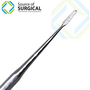 Lime à ongles à double extrémité et poussoir à cuticules en acier inoxydable pour un nettoyage efficace des ongles - Product Image 2