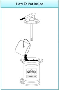 เครื่องปั๊มน้ำมันมือ H20-OM วัดการไหลของน้ำในพื้นที่แปรผันความจุ20ลิตร5L อัตราการไหลโลหะโครงสร้างของเหลวปรับแต่งได้ - Product Image 2