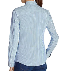 Tela de alta calidad con estampado para mujer, camiseta de manga larga sin arrugas, a la moda, producto en oferta - Product Image 3