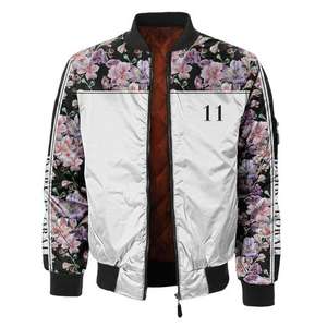 Vente chaude Hiver Chaud Épais Femmes Hommes Zipper Plus Taille Bomber Veste - Product Image 1