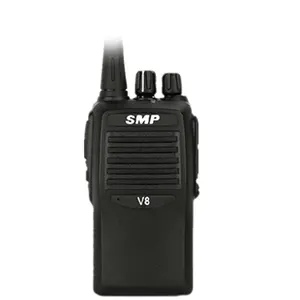 SMP-V8专业步行说话双向无线电FM收音机火腿收音机对讲机收发器