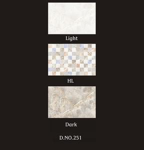 Carreaux de mur en céramique avec surface brillante et mate par marque murale Céramique ISO Qualité certifiée 30x45cm - Product Image 5