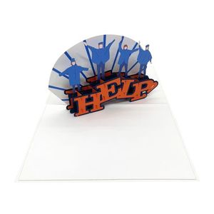 การ์ดนางฟ้าป๊อปอัพทำมือ3D งานหัตถกรรมบัตรของขวัญจากเวียดนามพิมพ์ลายได้ตามต้องการ - Product Image 3